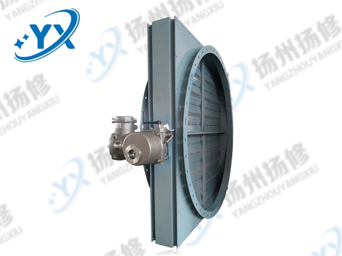 DN1600 Q235材質電動密閉風閥