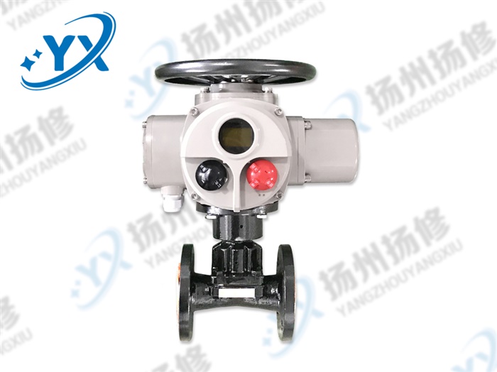 電動襯膠直通式隔膜閥