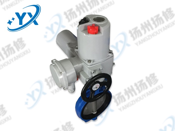 對夾式電動蝶閥